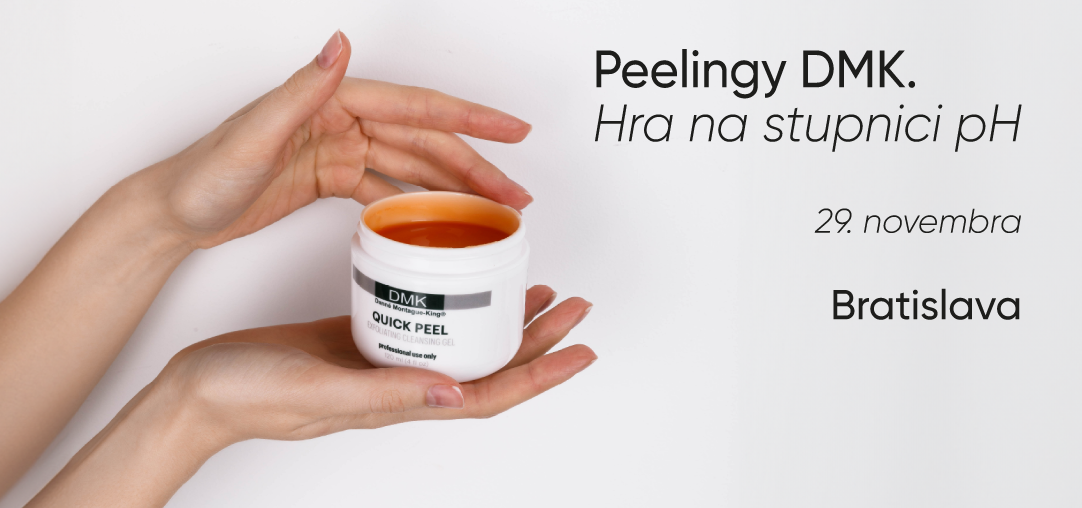 Peelingy DMK. Hra na stupnici pH | 29. novembra | Bratislava