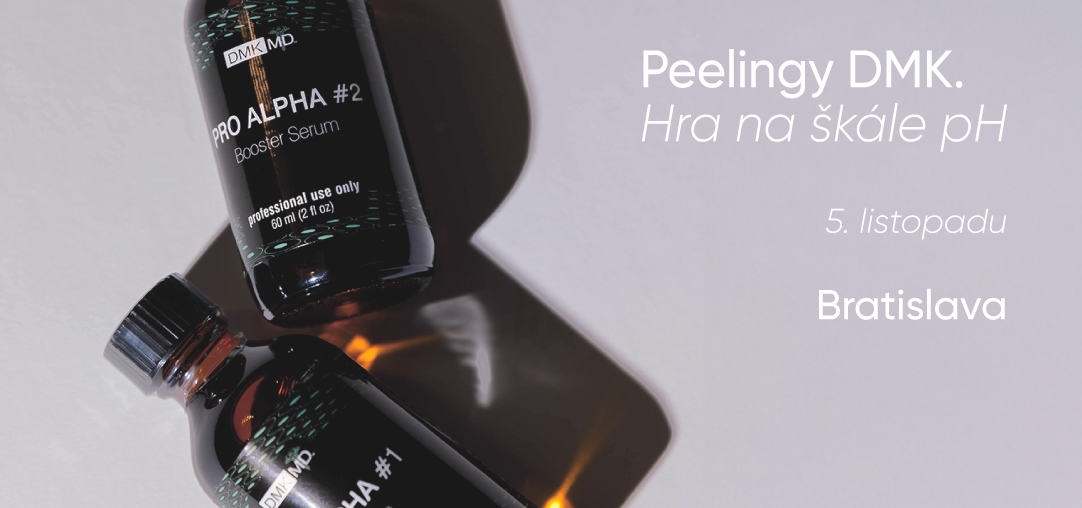 Peelingy DMK. Hra na škále pH | 5. listopadu | Praha