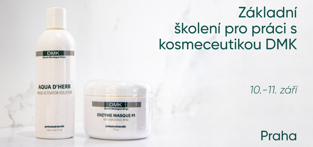 Základní školení pro práci s kosmeceutikou DMK | 10.-11. září | Praha