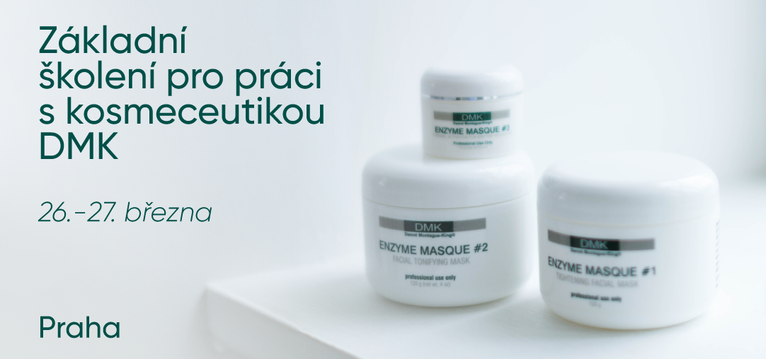 Základní školení pro práci s kosmeceutikou DMK | 26.-27. BŘEZNA | PRAHA