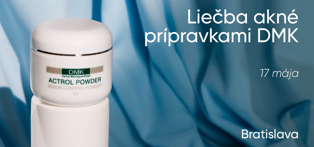 Liečba akné prípravkami DMK | 17 mája | Bratislava